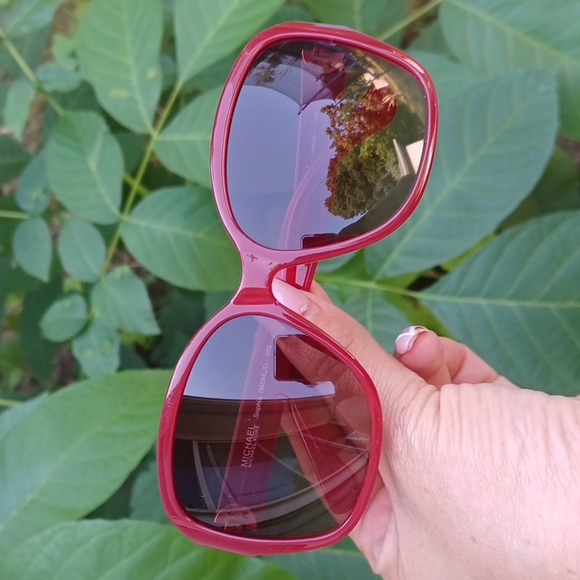 MICHAEL Michael Kors women's sunglasses color red size os - Picture 6 of 16